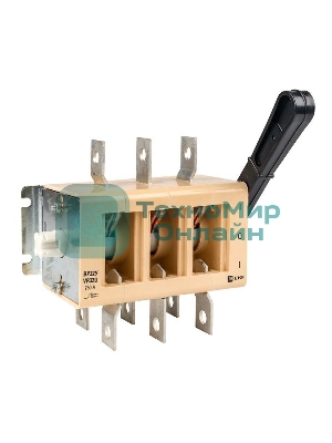 Выключатель-разъединитель ВР32У-35А71220 250А 2 напр. с дугогасит. камерами несъемная лев./прав. рукоятка MAXima EKF uvr32-35a71220