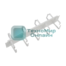 Органайзер кабельный горизонтальный двусторонний 19