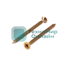 Саморез универсальный Kranz 5х70, желтый цинк, упаковка поставщика (3 600 шт.)