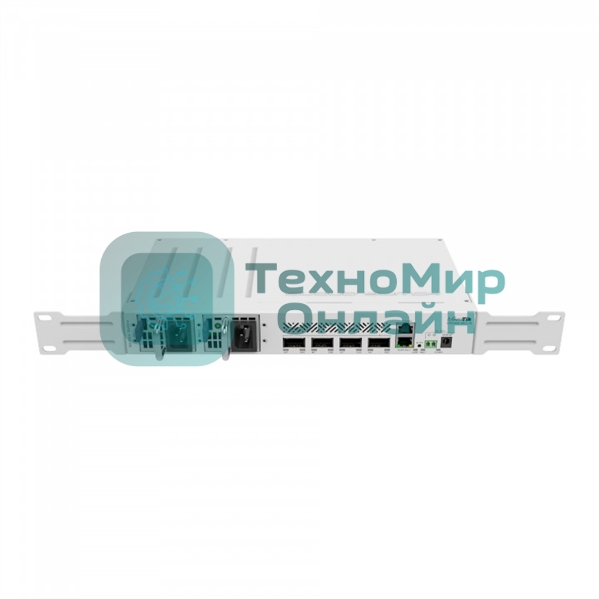 Коммутатор Mikrotik CRS504-4XQ-IN, 1x10Base-T/100Base-TX, 4xQSFP28, Switching capacity 800 Gbps