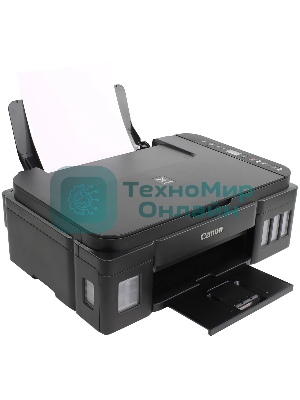 МФУ струйное Canon PIXMA G2410 (2313C009), A4, цветной, печ. 8.8 стр/мин (ч/б) 5 стр/мин (цвет), скан. до 19 стр/мин., 1200 x 4800 dpi (принтер) 1200x600dpi (сканер), USB
