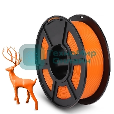 Филамент NVPrint PLA+ Orange для 3D печати диаметр 1.75мм длина 330 метров масса 1 кг