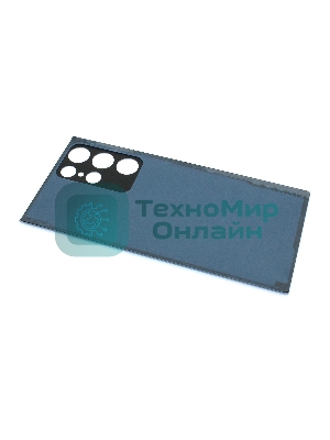 Задняя крышка для Samsung Galaxy S22 Ultra S908U синий