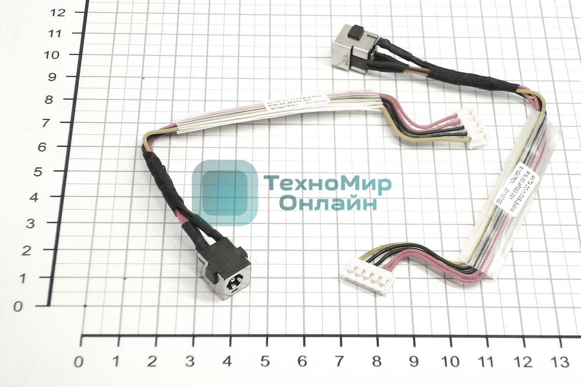 Разъем для ноутбука HY-HP015 HP DV2000 с кабелем