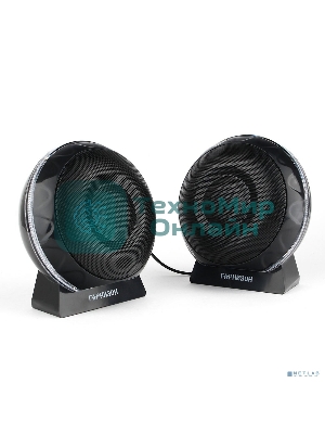 Акустическая система 2.0 Гарнизон GSP-150, черный, 6 Вт, FTB-динамики, материал- пластик, USB - питание