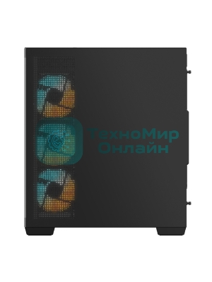 Компьютерный корпус Gigabyte Gb-C500P ST черный без БП ATX 3x120мм 6x140мм 2xUSB 3.0 1xUSB3.1 audio bott PSU