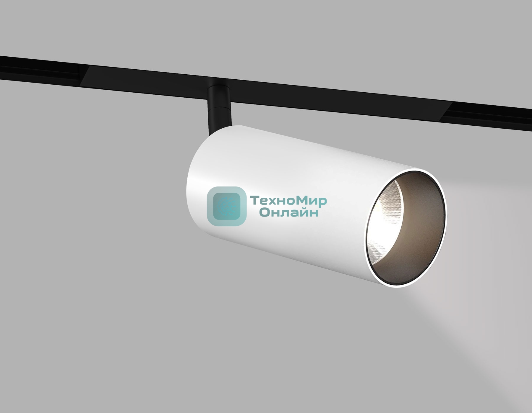 Трековый акцентный светильник Ambrella light GL8025 BK/WH черный/белый IP20 18W 3000-6000K 220V 24° D65*140