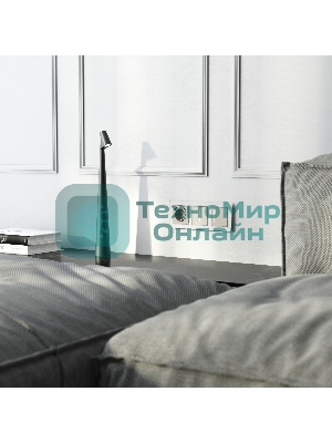 Сенсорный выключатель одноклавишный с подсветкой (дымчатый)
