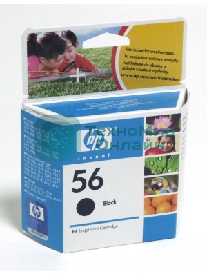 Картридж струйный HP №56 C6656AE черный для HP PCS 2100/DJ 5550/450/PS 7150/7350/7550 (520 стр.)
