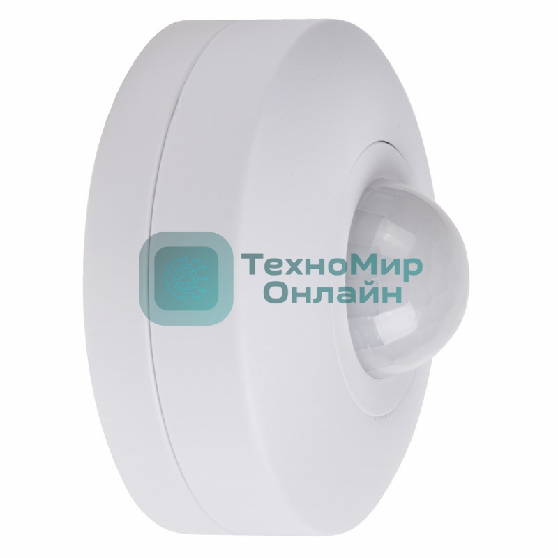 Датчик движения Rexant потолочный ДДП 01, 120°/360°, 1200 Вт, 10-2000 Лк, 6 м, 10-420 сек.