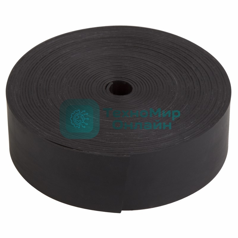 Термоусаживаемая лента с клеевым слоем Rexant 25 мм х 1,0 мм, черная, ролик 5 м, ТЛ-1,0