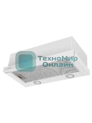 Вытяжка встраиваемая Maunfeld VS Light 60 белый, 60 см, 520 куб. м/ч, 56 дБ