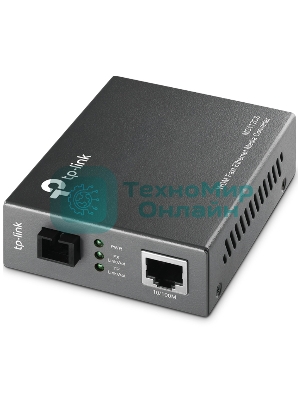 Коммутатор сетевой TP-Link SMB MC112CS Медиаконвертер 10/100M RJ45 to 100M single-mode, Full-duplex, up to 20Km