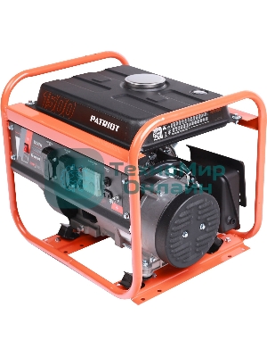 Электрогенератор бензиновый Patriot GRS 1500, 1.2 кВт, 62 дБ, 24 кг