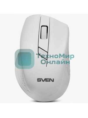Мышь беспроводная SVEN RX-325 белый, 1000 dpi, радиоканал, USB, кнопки - 4