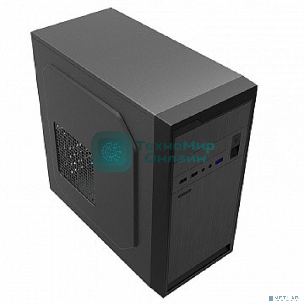 Компьютерный корпус MiniTower Powerman SV511 черный PMP-450ATX U2.0*2+U3.0*1+A(HD)