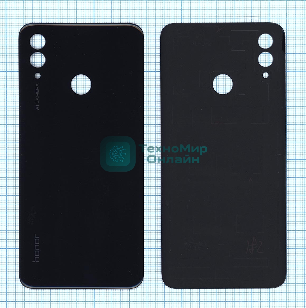 Задняя крышка для Huawei Honor 10 lite черный