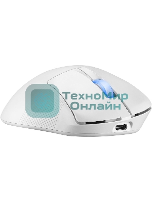 Мышь беспроводная/проводная ASUS ROG Keris II Ace белый, 42000 dpi, радиоканал, Bluetooth, USB, кнопки - 6