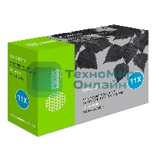 Картридж лазерный Cactus CS-Q6511X черный (12000 стр.) для HP LaserJet 2410/2420/2420DN/2430