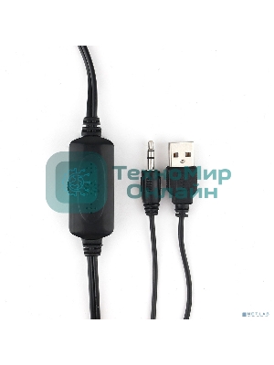 Акустическая система 2.0 Гарнизон GSP-150, черный, 6 Вт, FTB-динамики, материал- пластик, USB - питание