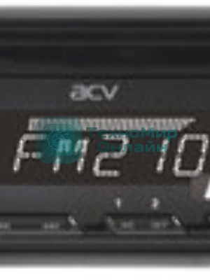 Автомагнитола ACV AVS-824BW, 1 DIN, Bluetooth, USB Type-A, AUX