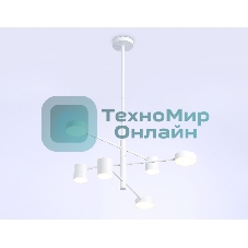 Светильник подвесной светодиодный FL51684/6 WH белый 3000K/4200K/6400K 36W D700*930 (Без ПДУ)