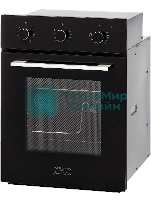 Электрическая духовка Krona CORRENTE 45 BL, встраиваемая