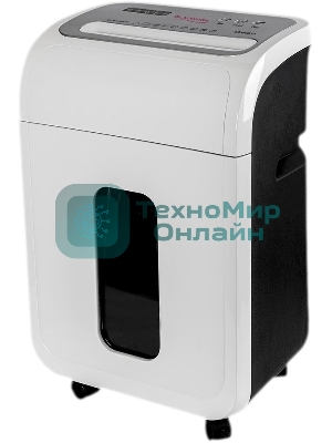 Шредер Gladwork Dream P-14M белый/черный (секр.P-5) перекрестный 17лист. 20лтр. скрепки скобы пл.карты