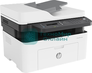 МФУ лазерное HP Laser MFP 137fnw (4ZB84A), A4, ч/б, печ. до 20 стр/мин., скан. до 15 стр/мин. (ч/б) 6 стр/мин. (цвет), 1200 x 1200 dpi (печать) 600x600dpi (скан.), USB, RJ-45, Wi-Fi, Air Print, Mopria