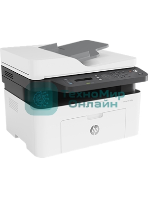 МФУ лазерное HP Laser MFP 137fnw (4ZB84A), A4, ч/б, печ. до 20 стр/мин., скан. до 15 стр/мин. (ч/б) 6 стр/мин. (цвет), 1200 x 1200 dpi (печать) 600x600dpi (скан.), USB, RJ-45, Wi-Fi, Air Print, Mopria