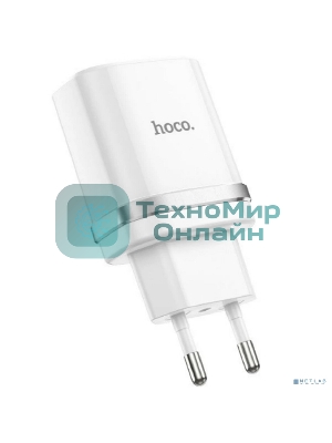 Сетевое зарядное устройство QC 3.0 HOCO HC-16262 C12Q 1 USB Выход: 5V_9V_12V, 18W белый