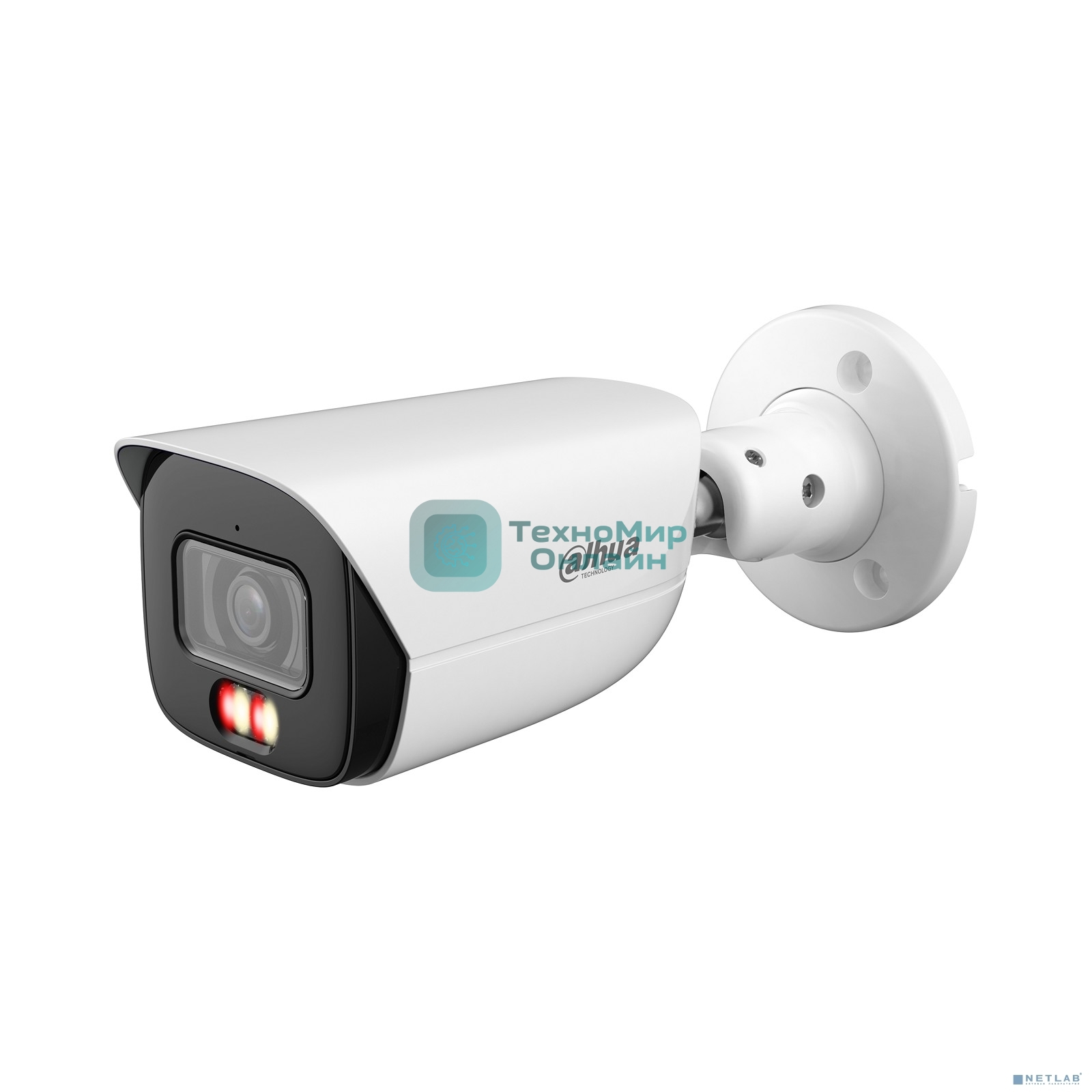 Камера видеонаблюдения IP Dahua DH-IPC-HFW3449EP-AS-IL-0280B 2.8-2.8мм цв.