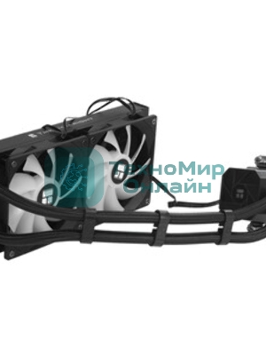 Система жидкостного охлаждения Thermalright Aqua Elite 240 V3 (240мм, Black, ARGB/ Fans: 2x120мм, 66.17CFM, 25.6dBA, 1500RPM/ Pump height 53mm, 23dBA, 3300RPM, Rad thickness 27mm/ S: 1700, 1200, 20XX, 115X, AM5, AM4)