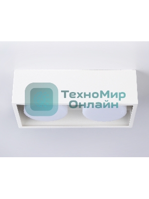 Светильник накладной TN70828/2 WH белый GX53/2 max 12W 200*100*60