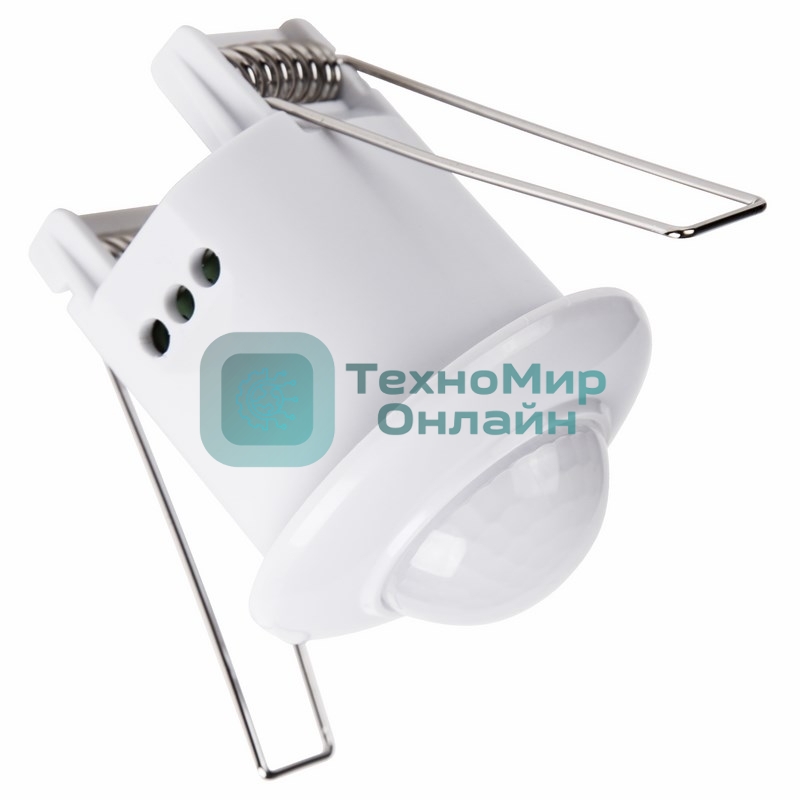 Датчик движения Rexant точечный ДДТ 02, 120°, 500 Вт, 10-2000 Лк, 6 м, 10-420 сек.