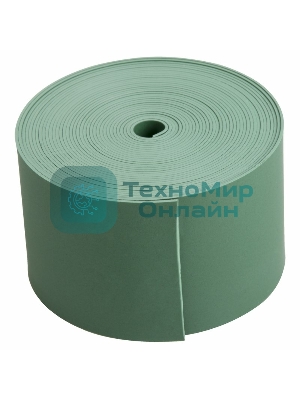 Тeрмоусаживаемая лента с клеевым слоем Rexant 50 мм х 0,8 мм, зеленая, ролик 5 м, ТЛ-0,8