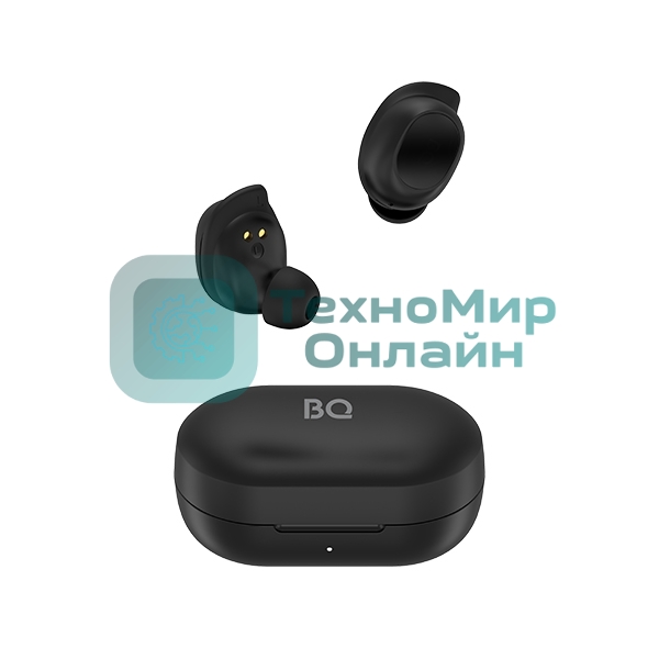 Наушники TWS BQ BHS-05 черный, внутриканальные, Bluetooth