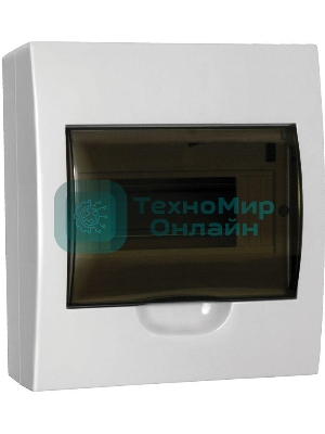 Бокс ЩРН-П-8 мод. навесной пластик IP41 GENERICA IEK MKP12-N-08-41-G