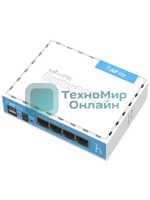 Беспроводной маршрутизатор Mikrotik RB941-2nD MikroTik RouterBOARD hAP lite