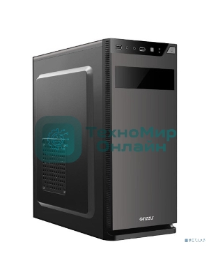 Компьютерный корпус Ginzzu A190 2хUSB 2.0,AU w/o PSU