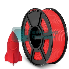 Филамент NVPrint PLA+ Red для 3D печати диаметр 1.75мм длина 330 метров масса 1 кг