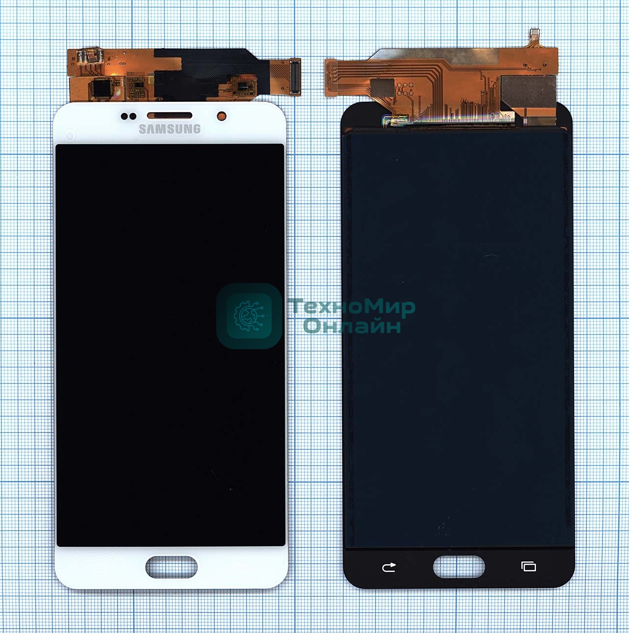 Дисплей для Samsung Galaxy A7 (2016) SM-A710F TFT белый