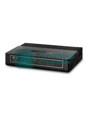 Коммутатор TP-Link SMB TL-SF1016D Коммутатор 16-port 10/100M Desktop Switch, 16 10/100M RJ45 ports, Plastic case