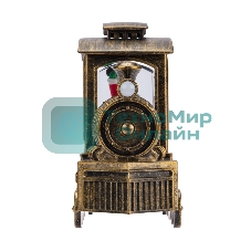 Декоративный фонарь Паровоз с эффектом снегопада и подсветкой