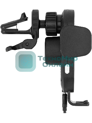 Автомобильное зарядное устройство Buro BUQC15 15W 2.5A (QI) USB-C универсальное черный