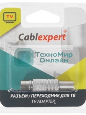 Разъем Cablexpert TVPL-01, TV (папа), блистер