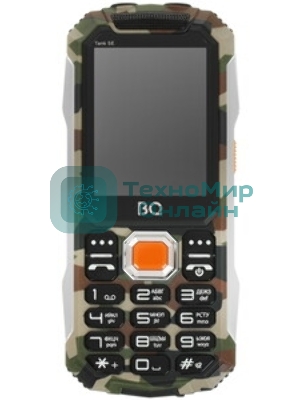 Мобильный телефон BQ 2830L Tank Connect Max камуфляж/серый