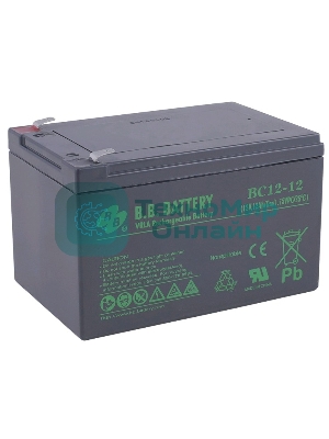 Батарея для ИБП B.B. Battery BC 12-1212V 12Ah