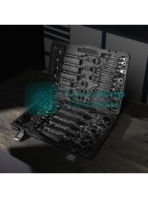 Набор ключей комбинированных Matrix, трещоточных шарнирных 22шт.