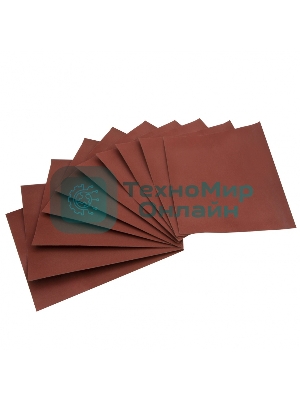 Шлифлист на бумажной основе Сибртех, P 320, 230 х 280 мм, 10 шт., влагостойкий